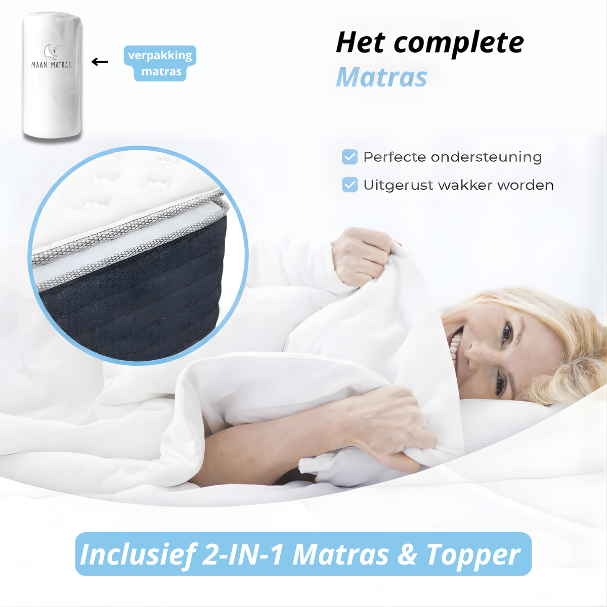 Boxspring compleet | Opbergruimte | Bed antraciet