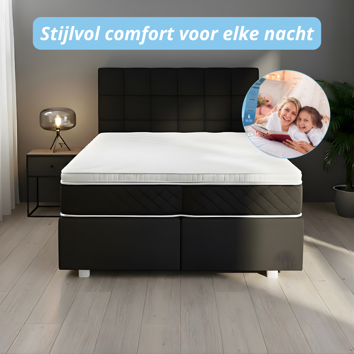 Maan matras ® Boxspring | boxspring met opbergruimte | Boxspring compleet