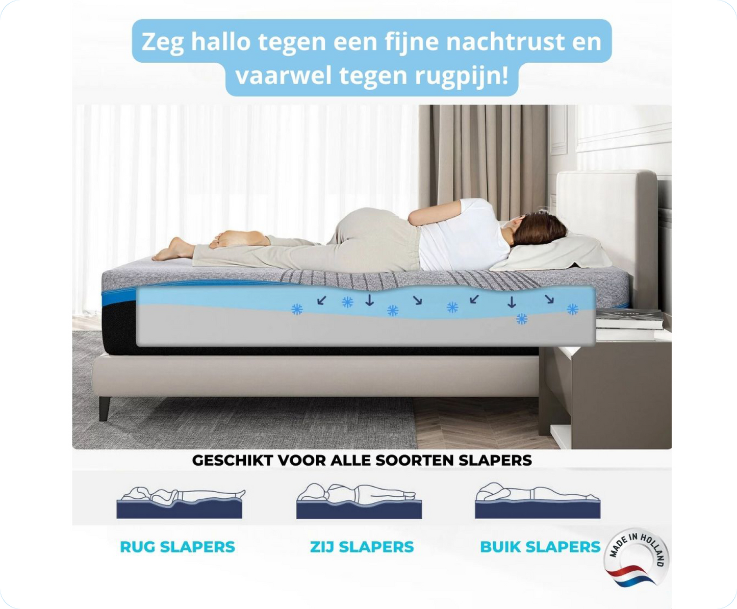 Maan matras ® | Aanpasbaar.