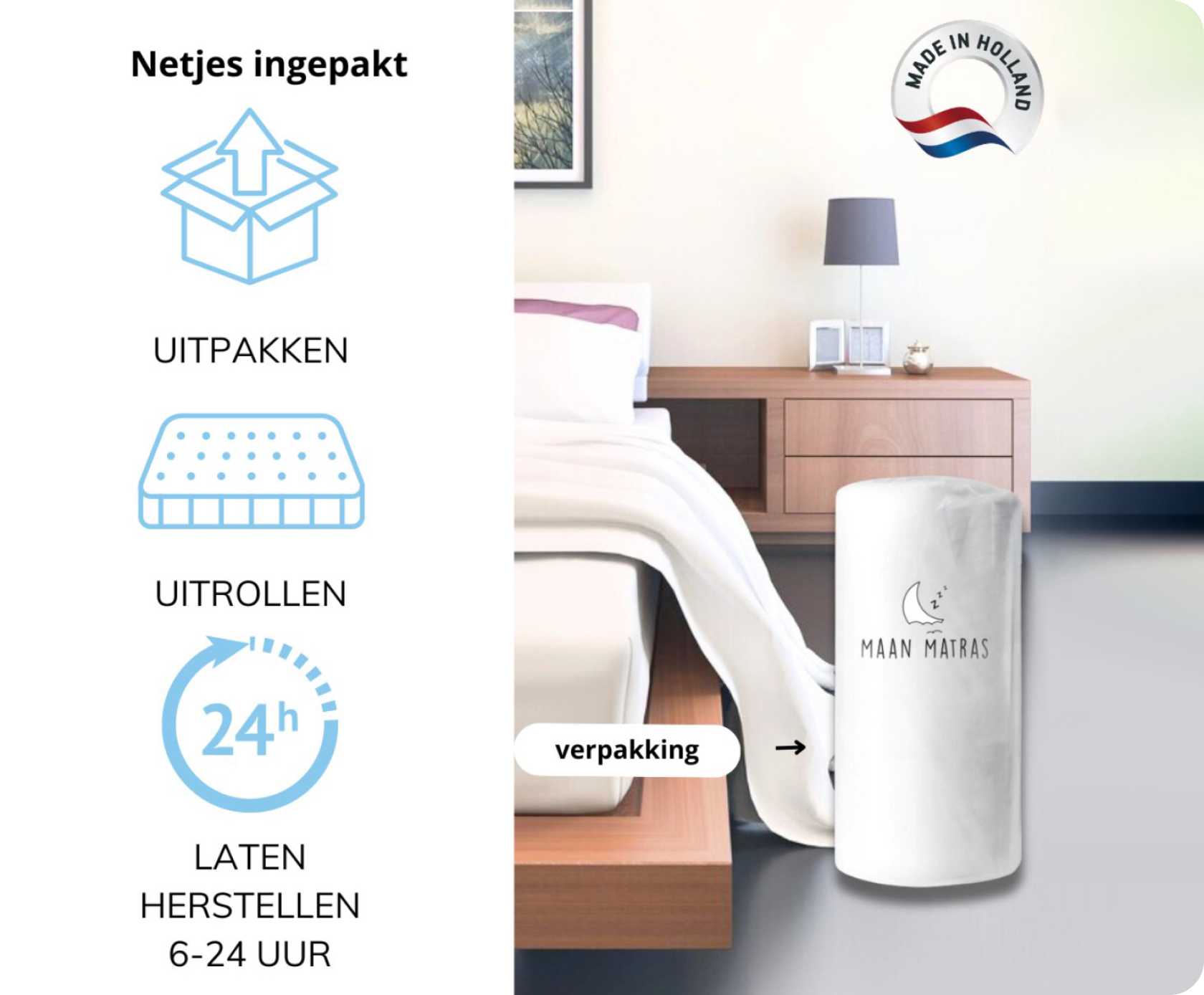 Maan matras ® | Pocketvering.